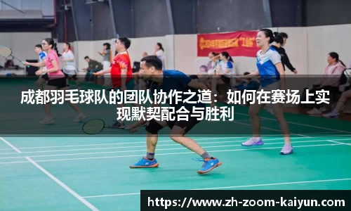成都羽毛球队的团队协作之道:如何在赛场上实现默契配合与胜利